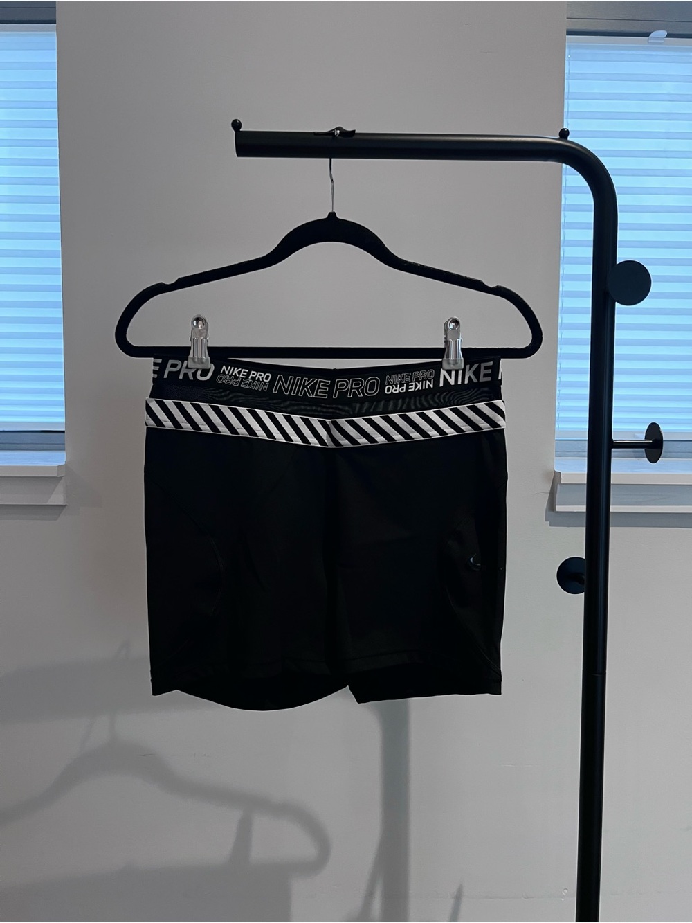 Nike Pro Double Waist Biker Shorts